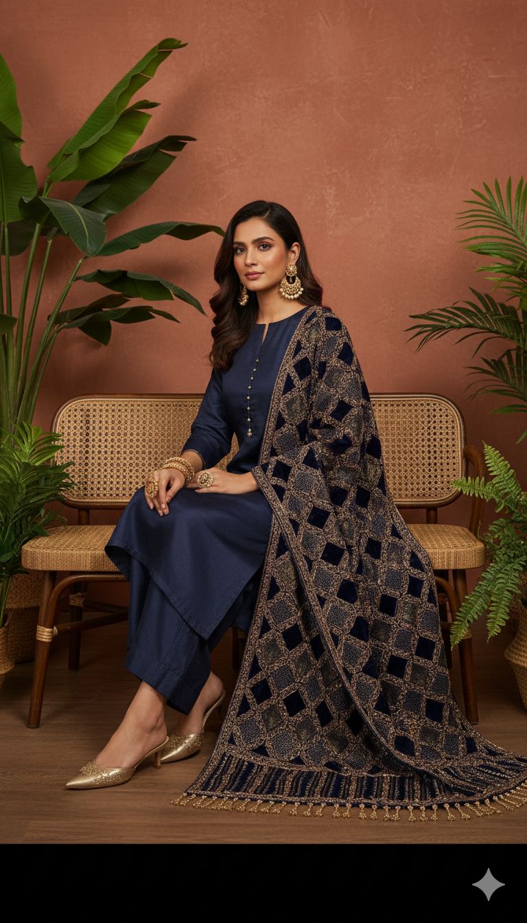 Cutwork Shawl
