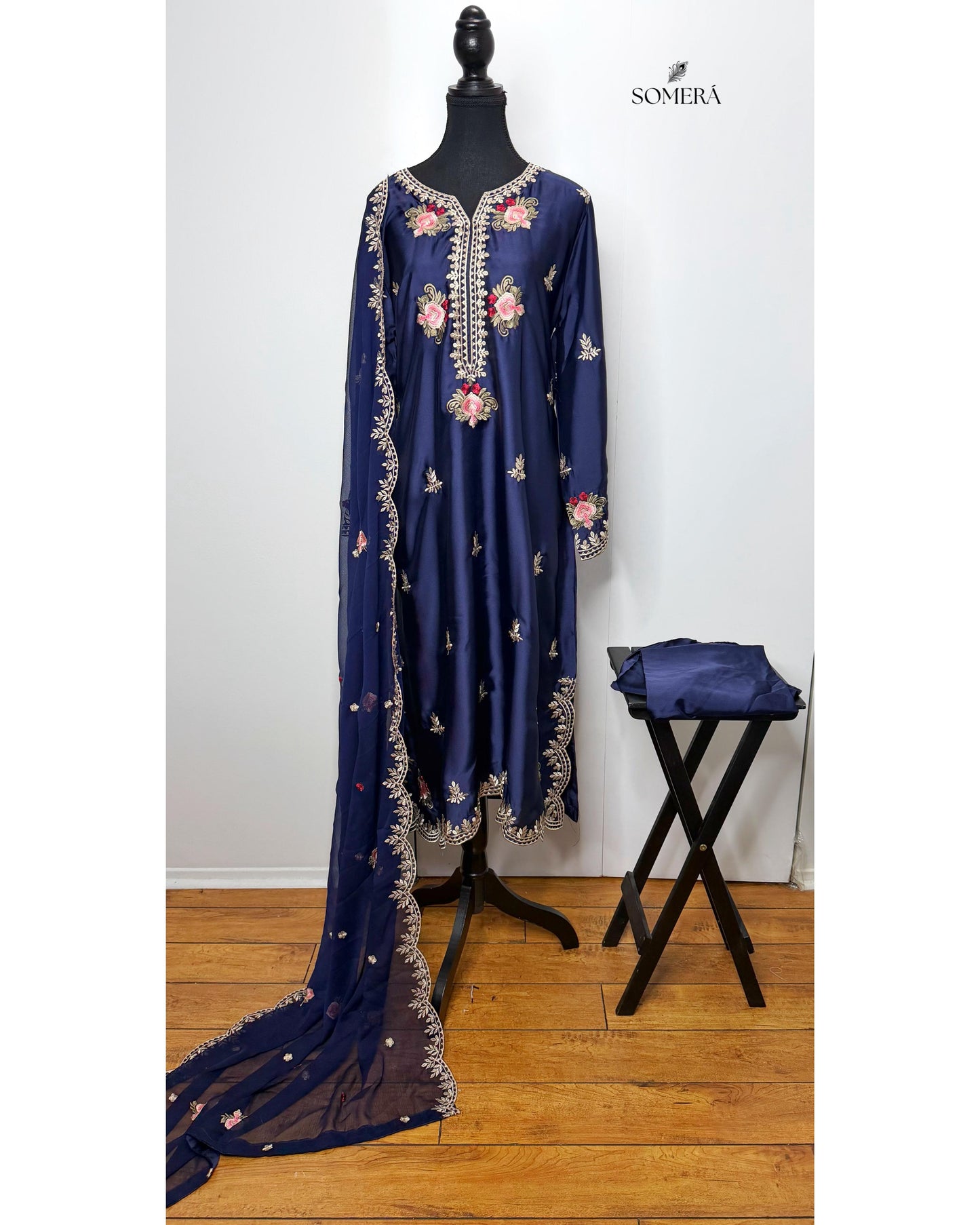 Phulkari Kaftaan